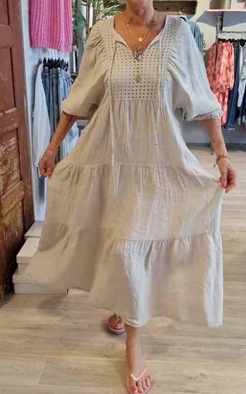 Levoire | Robe à décolleté en V Relaxante