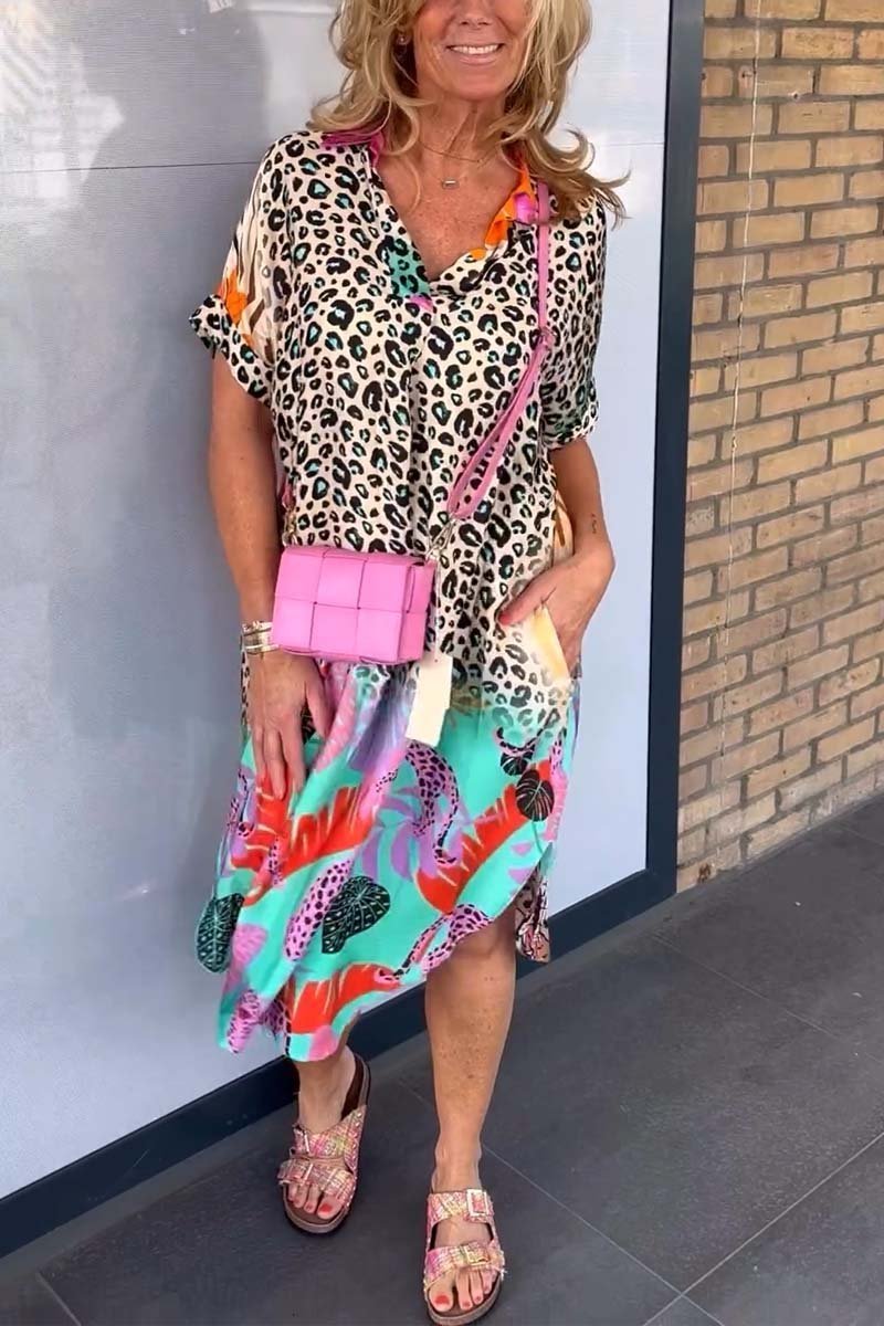 Levoire | Robe À Imprimé Léopard Pour Femmes