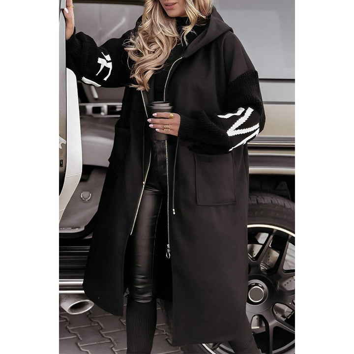 Levoire | Veste à capuche et chaleur Noir
