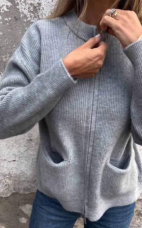 Levoire | Pull À Zip Douillet