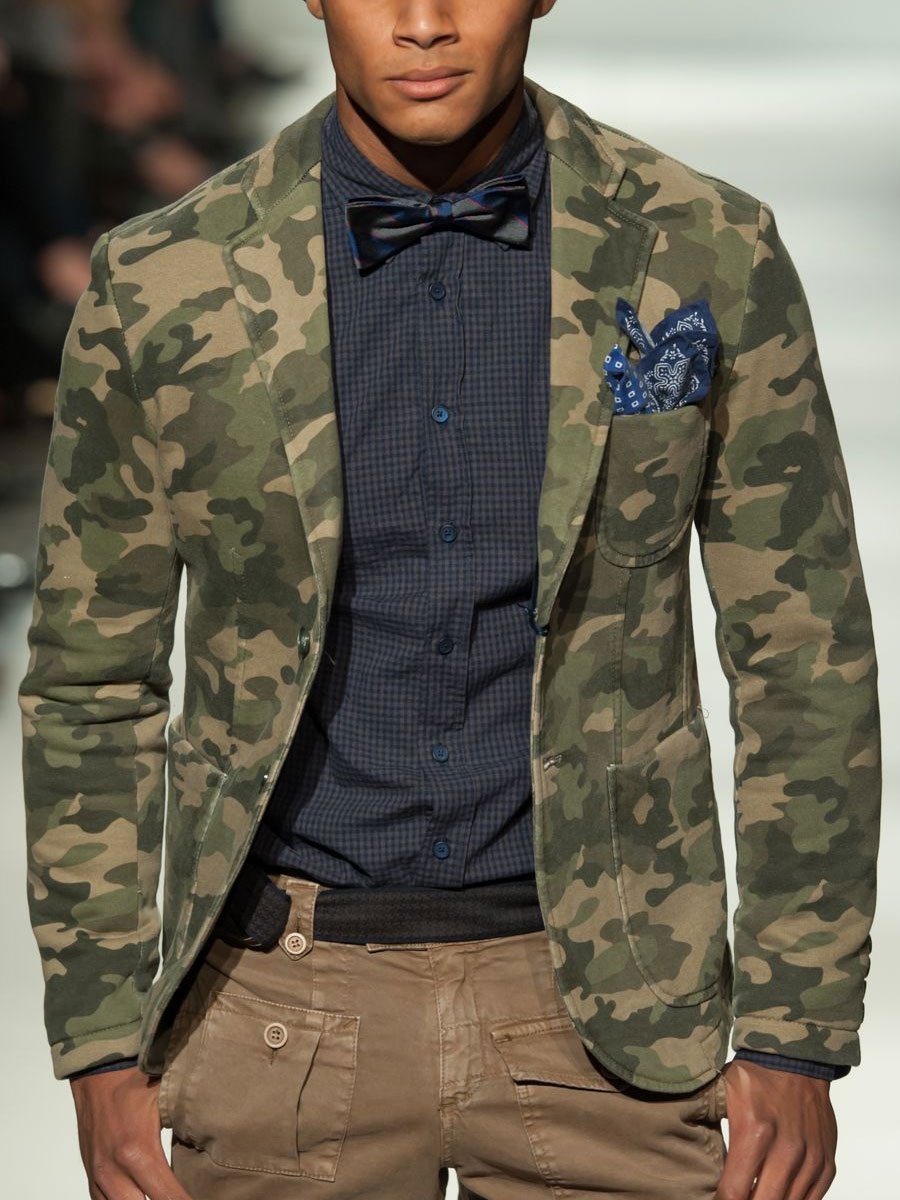 Levoire | Blazer Camo Décontracté à Poches