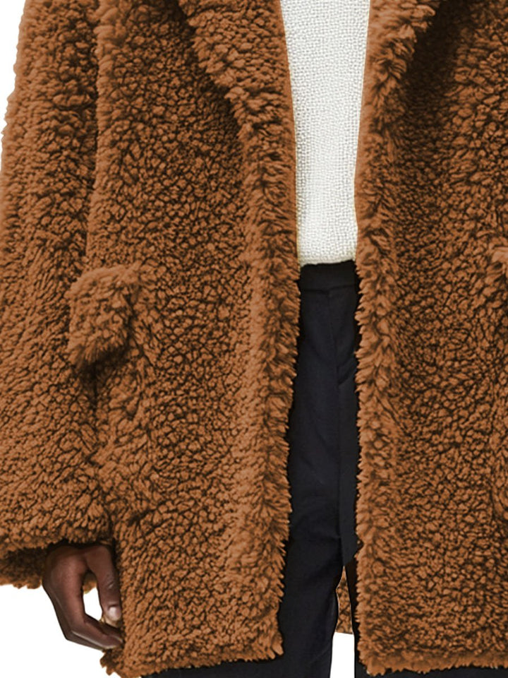 Levoire | Veste Doublée Douce et Chaude avec Revers Classique