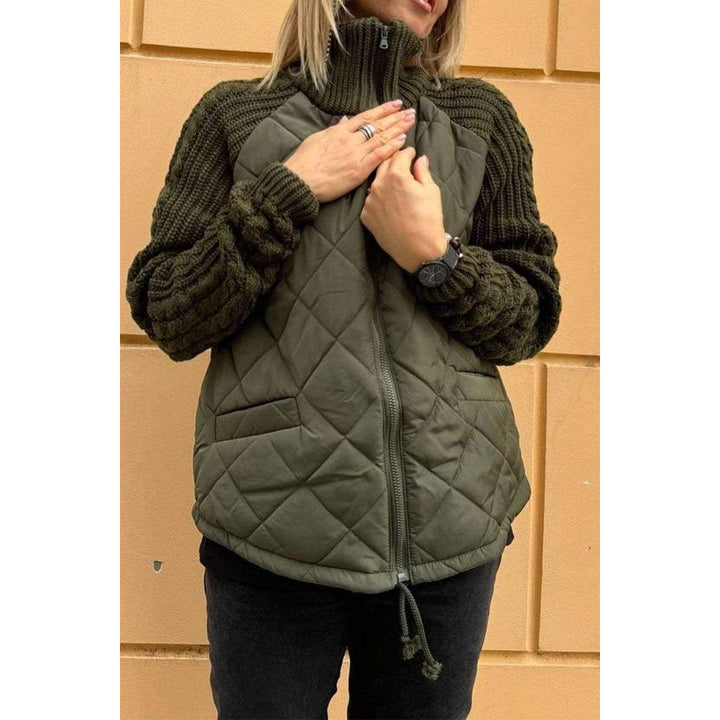 Levoire | Veste à col montant Vert