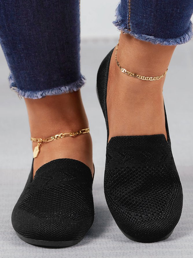 Levoire | Chaussures Plates Respirantes Noir