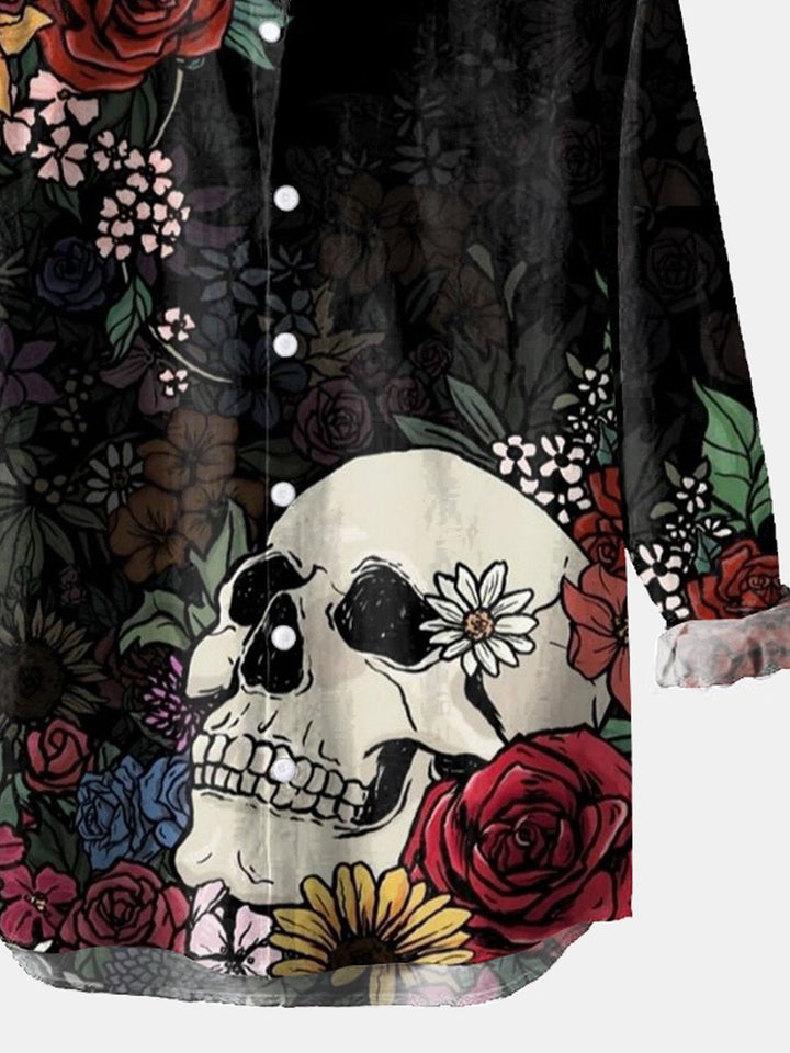 Levoire | Resort Skull Floral T-Shirt Unique & Confortable