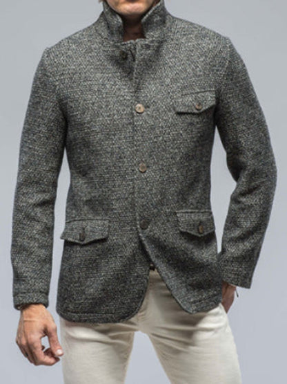 Levoire | Blazer Zippé Style Rétro Décontracté