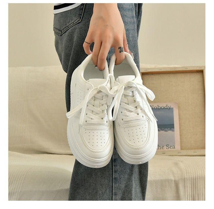 Levoire | Baskets Blanches Décontractées
