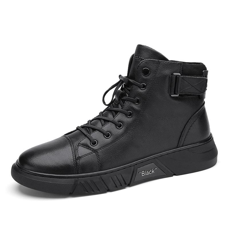 Levoire | Chaussure Pour Homme Noire Durable, Confort Et Durabilité