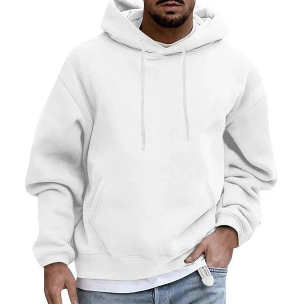 Levoire | Sweat À Capuche Homme Blanc