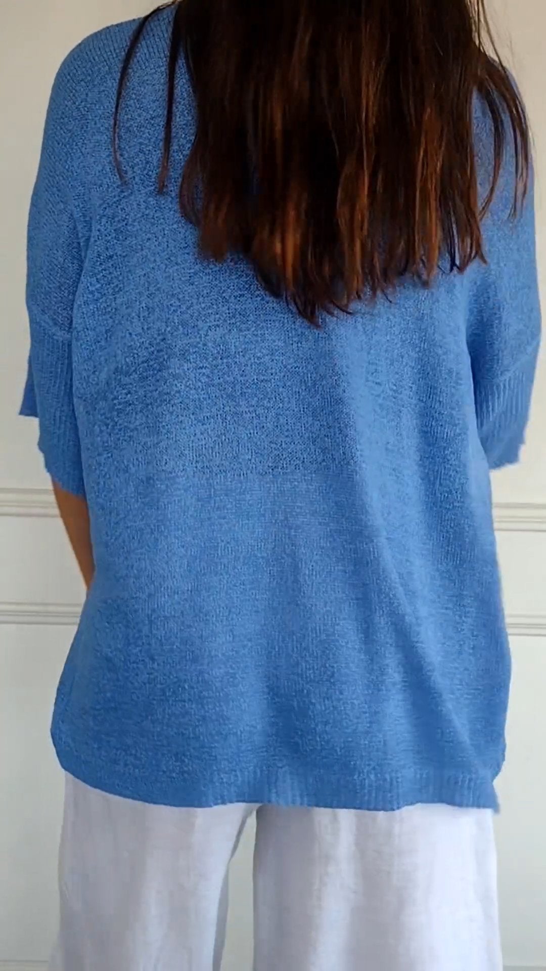 Levoire | Haut En Tricot Uni Avec Décolleté En V