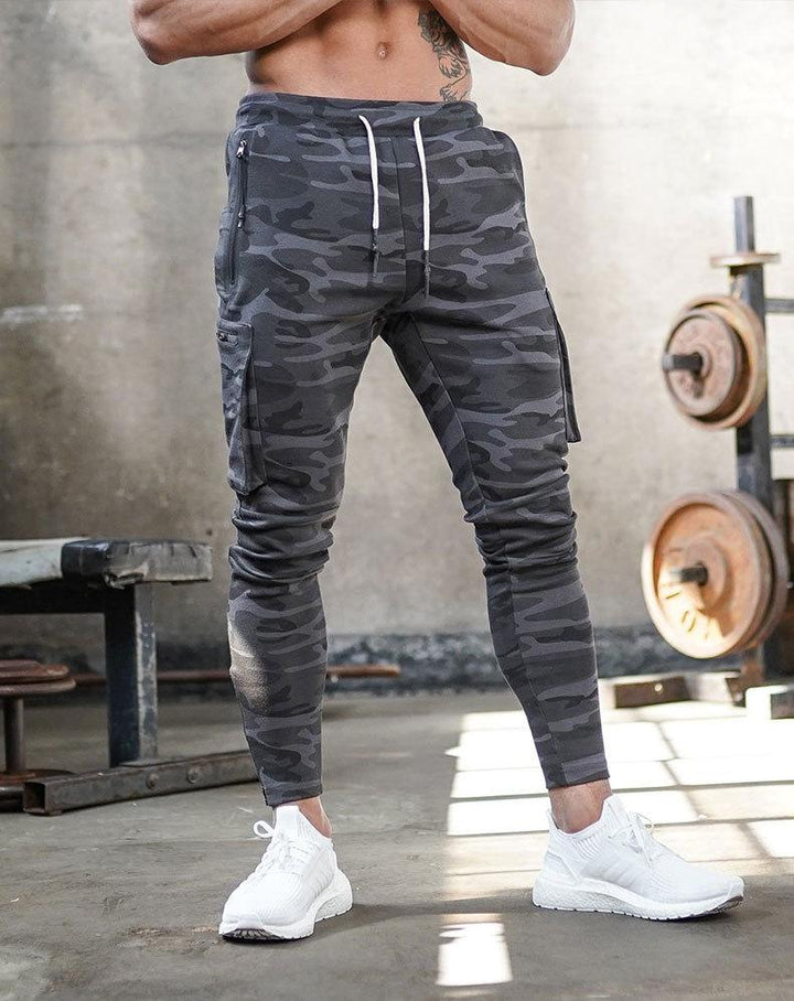 Levoire | Pantalons de sport pour dames Entraînement Motif camouflage (50% de réduction)