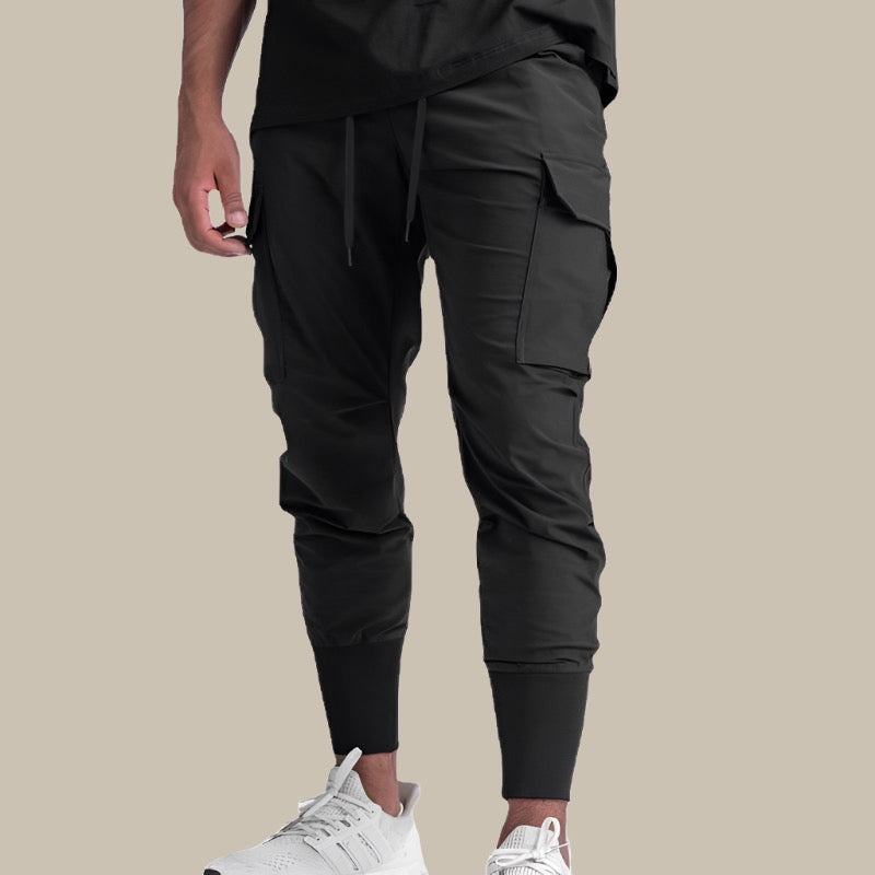 Levoire | Pantalons Cargo Élégants Pour Hommes noir