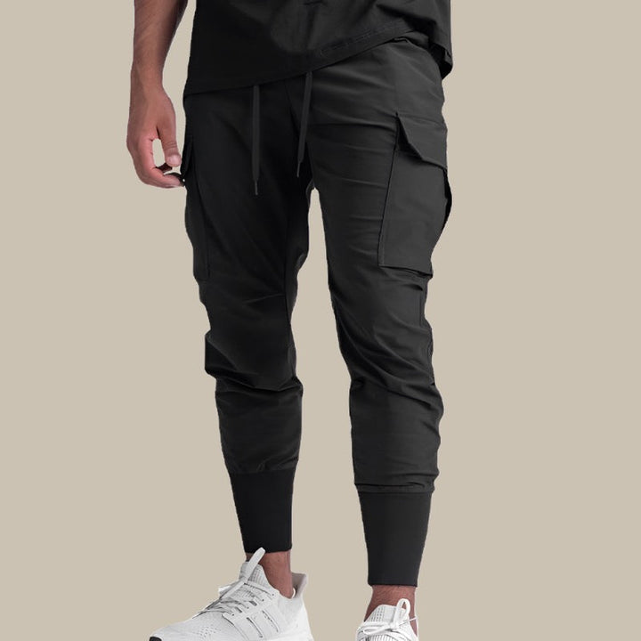 Levoire | Pantalons Cargo Élégants Pour Hommes noir