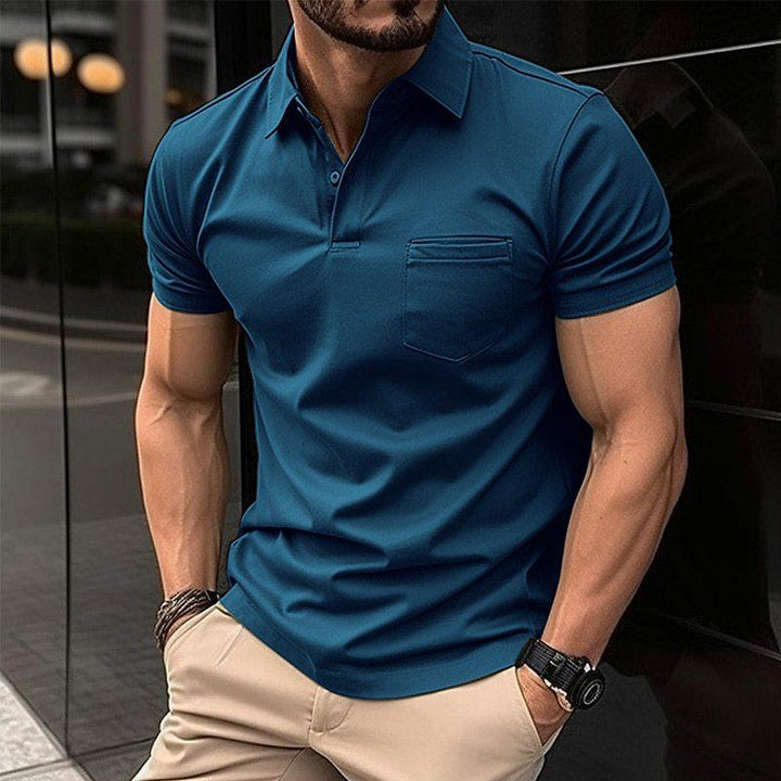 Levoire | Le Polo Élégant Et Unique Bleu