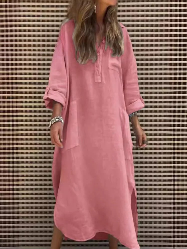 Levoire | Rennon longue manches dress Rose clair
