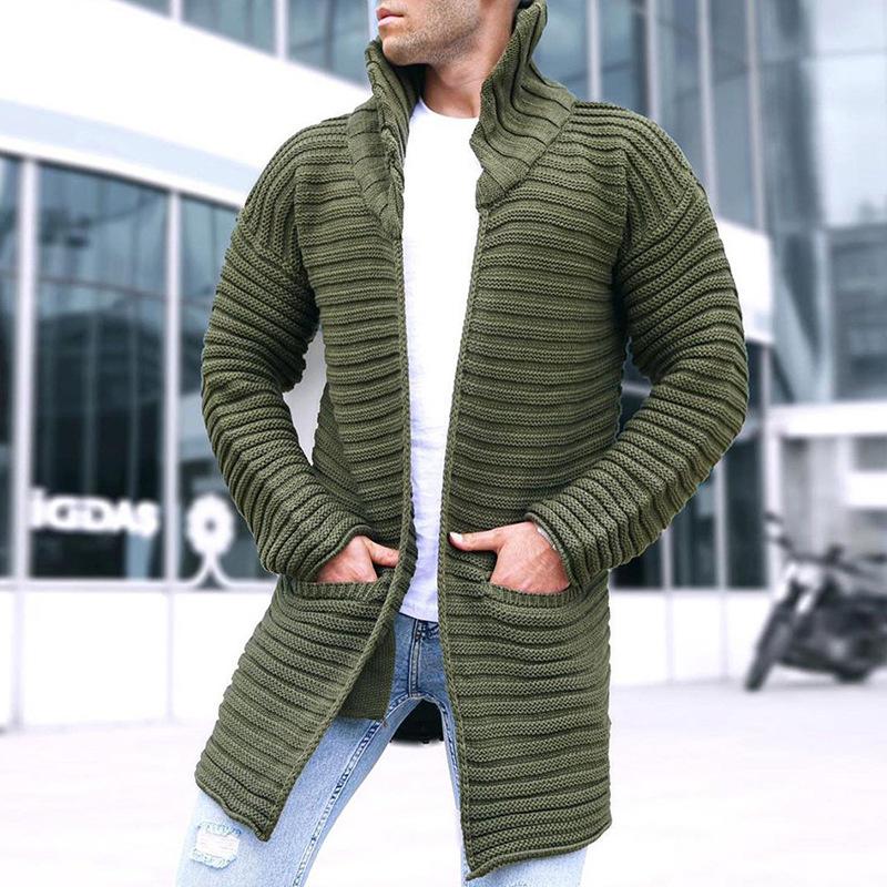Levoire | Gilet En Tricot Décontracté Pour Hommes Armeijan vert
