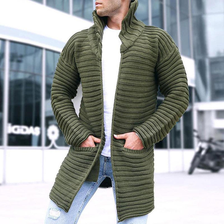 Levoire | Gilet En Tricot Décontracté Pour Hommes Armeijan vert