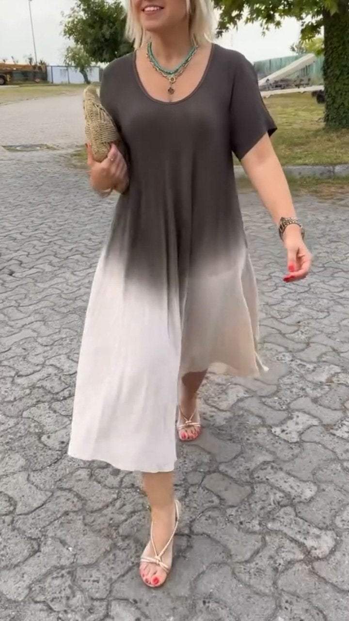 Levoire | Robe Décontractée Élégante Braun