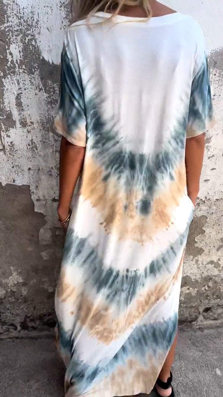 Levoire | Robe Maxi Tie-Dye Confortable