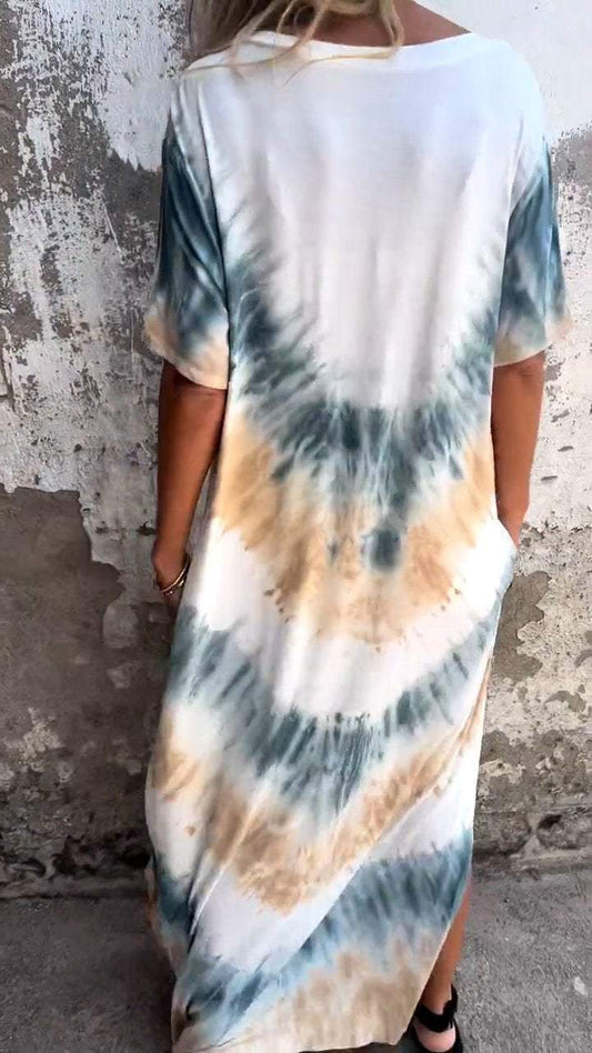 Levoire | Robe Maxi Tie-Dye Confortable
