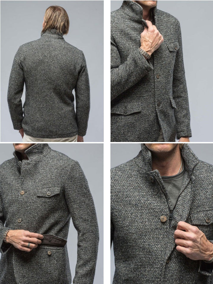 Levoire | Blazer Zippé Style Rétro Décontracté