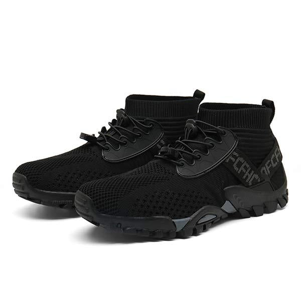 Levoire | Chaussures De Randonnée Confortables Sans Lacets Pour Femmes Et Hommes Noir