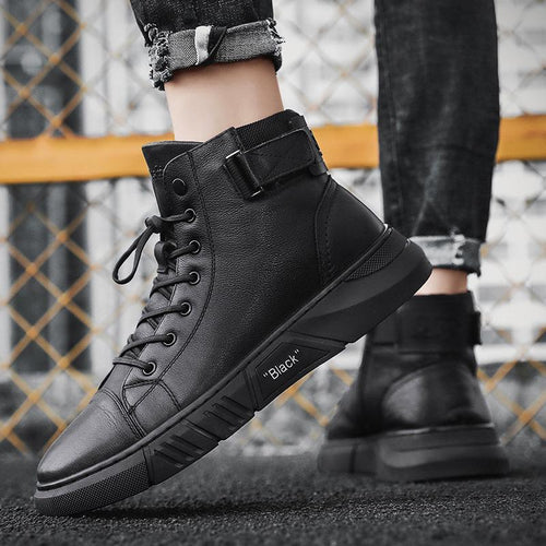 Levoire | Chaussure Pour Homme Noire Durable, Confort Et Durabilité