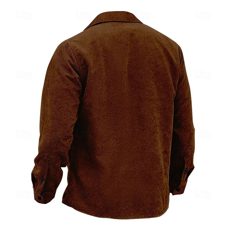 Levoire | Veste Boutonnée Avec Col Pour Hommes