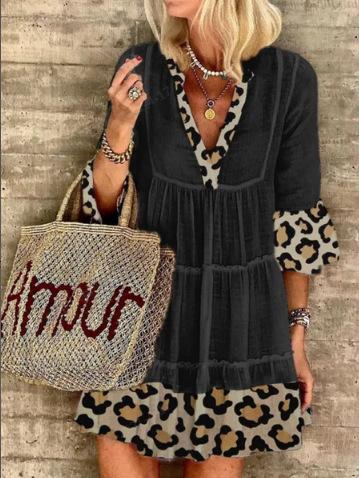 Levoire | Robe moderne et confortable Noir