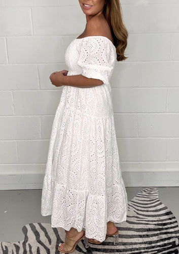 Levoire | Robe Brodée Décontractée