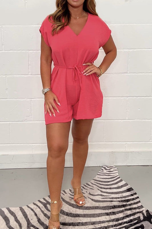 Levoire | Combinaison Courte Avec Décolleté En V