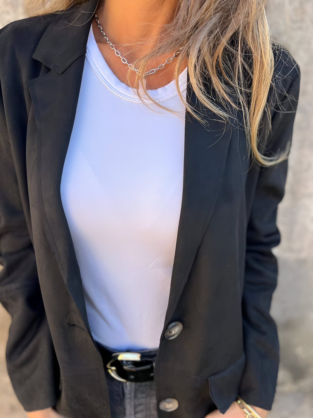Levoire | Veste Classique Mi-Longue Avec Revers Pour Femmes