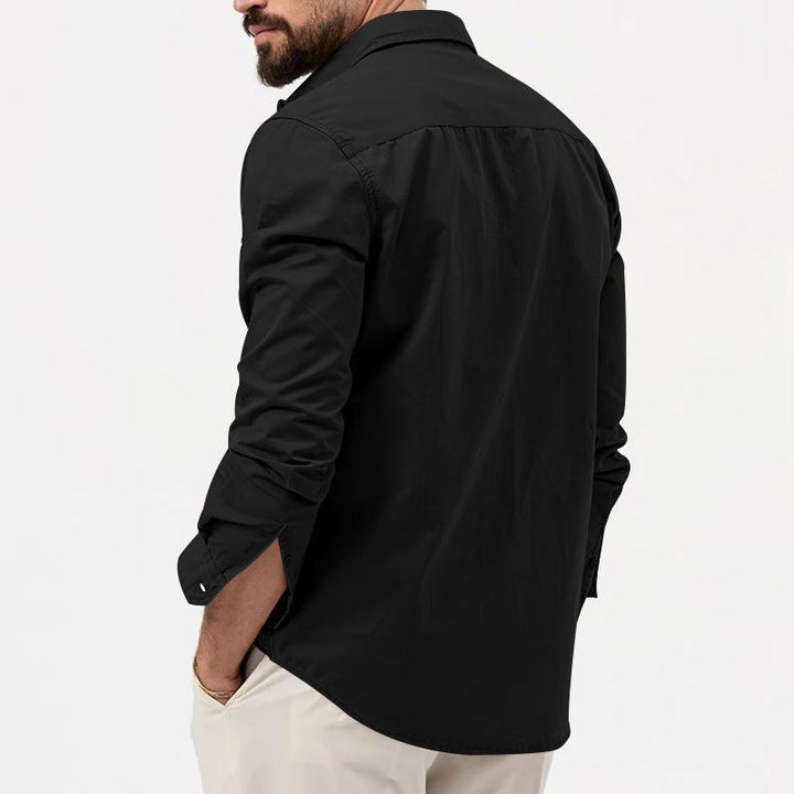 Levoire | Chemise Cargo À Manches Longues Pour Hommes