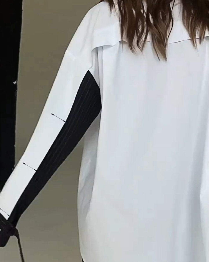 Levoire | Petit Motif À Carreaux Chemise Avec Poche Arrière Et Col