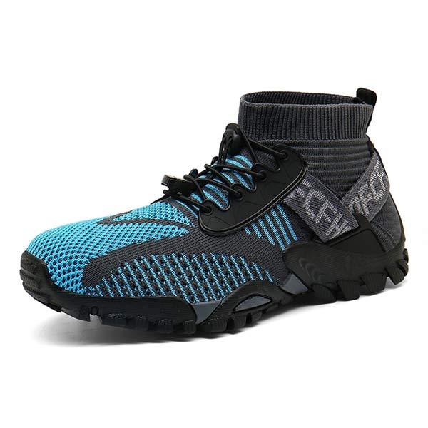 Levoire | Chaussures De Randonnée Confortables Sans Lacets Pour Femmes Et Hommes Bleu