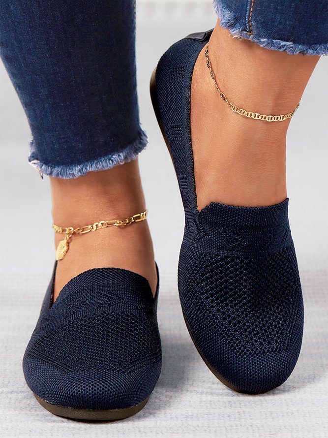 Levoire | Chaussures Plates Respirantes Bleu marine