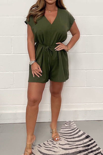 Levoire | Combinaison Courte Avec Décolleté En V