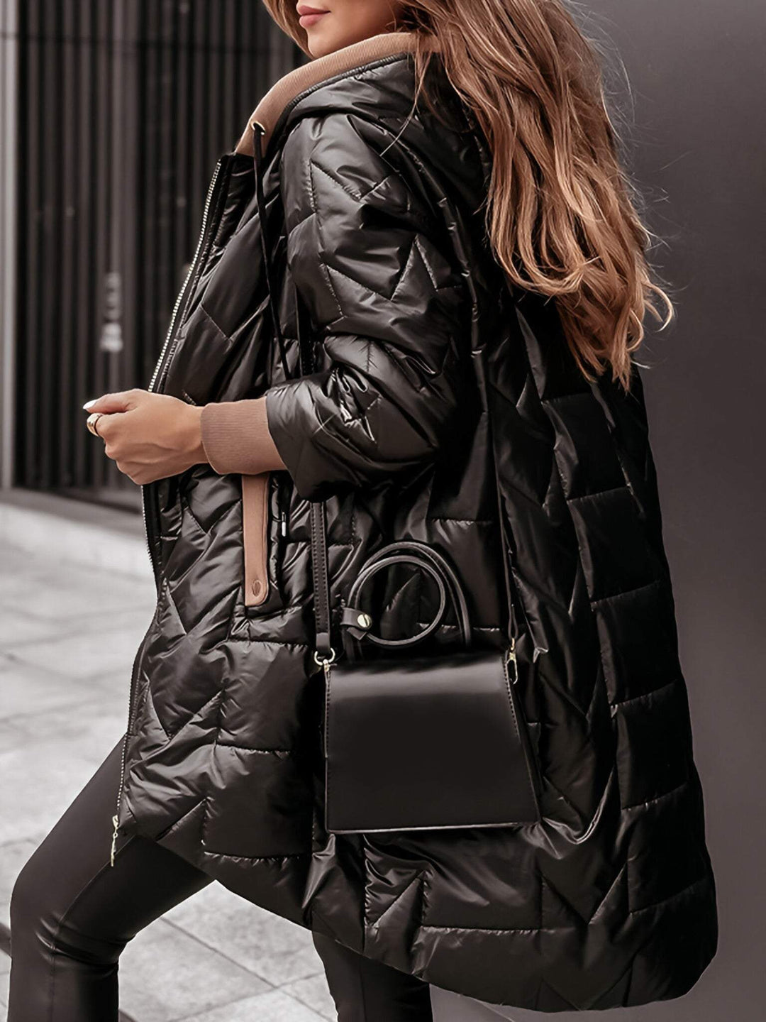 Levoire | Manteau Zip Capuche Populaire Moment