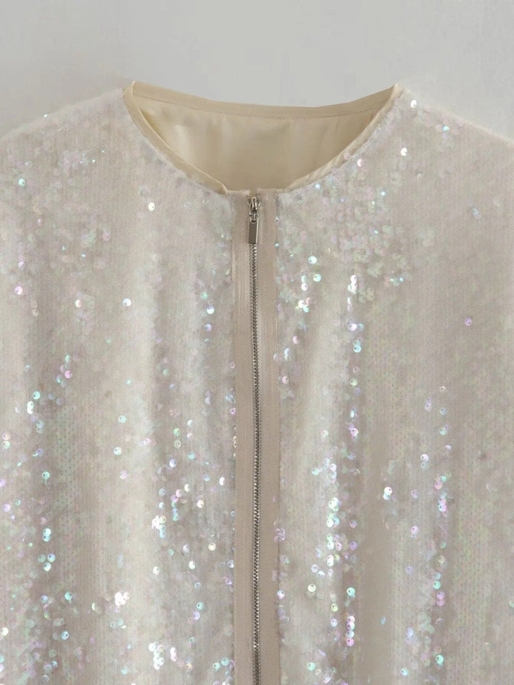 Levoire | Veste Bomber Avec Sequins