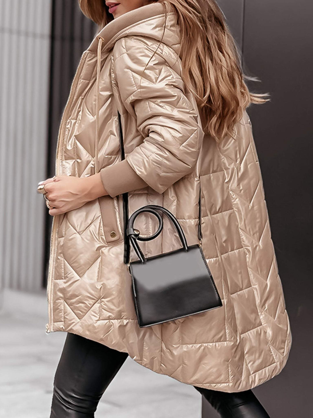 Levoire | Manteau Zip Capuche Populaire Moment