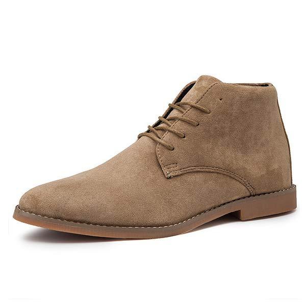 Levoire | Élégance Chaussures De Demi-Taille Pour Hommes À Lacets Khaki