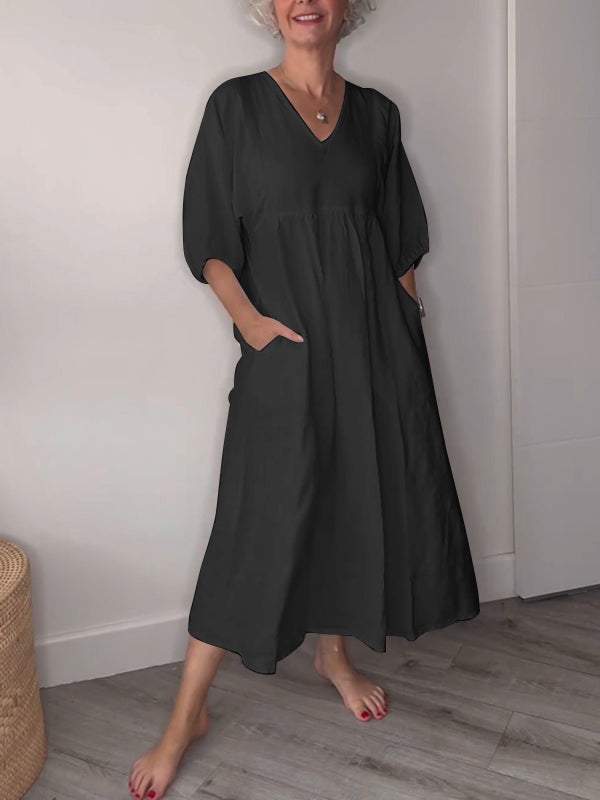 Levoire | Robe De Confort Classique Noir (Presque épuisé)