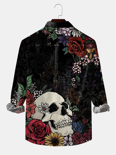 Levoire | Resort Skull Floral T-Shirt Unique & Confortable