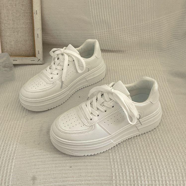 Levoire | Baskets Blanches Décontractées Blanc