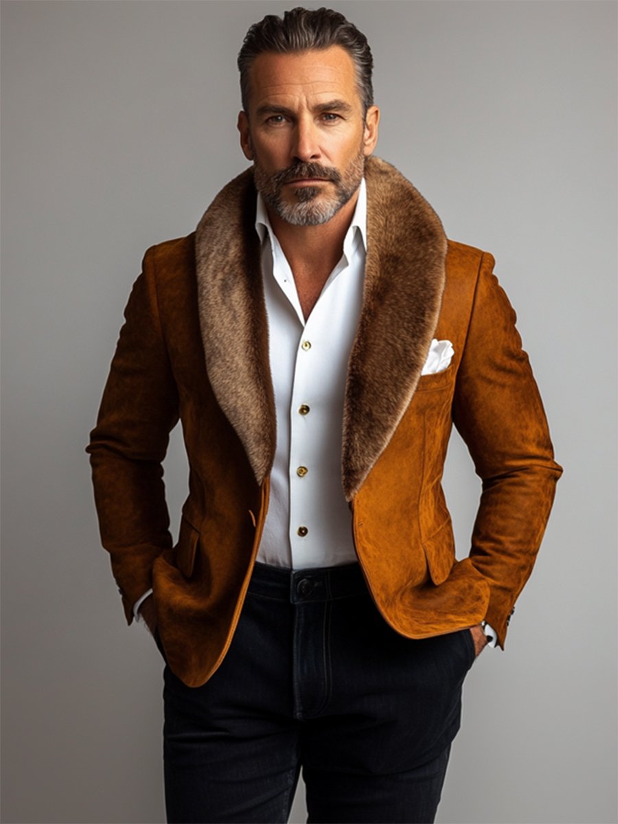 Levoire | Blazer Douillet en Peluche Chic