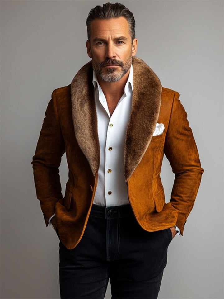 Levoire | Blazer Douillet en Peluche Chic