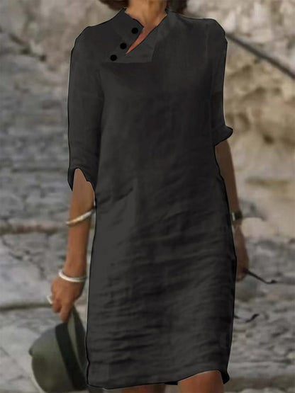 Levoire | Robe à V Noir