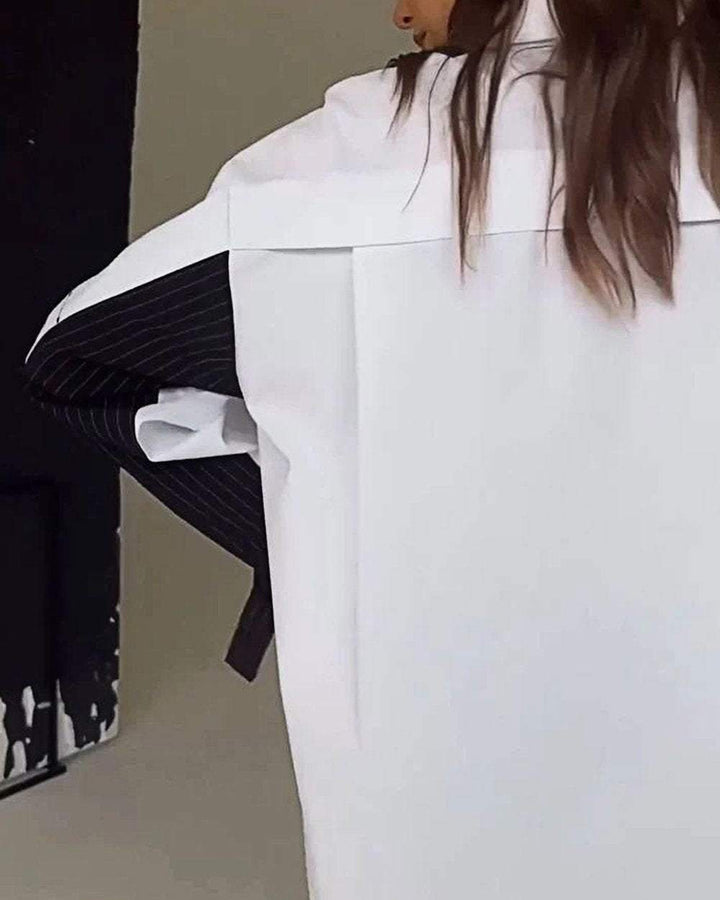 Levoire | Petit Motif À Carreaux Chemise Avec Poche Arrière Et Col