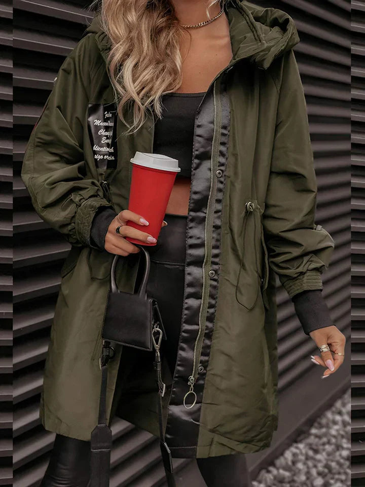 Levoire | Veste À Capuche Chic Vert clair