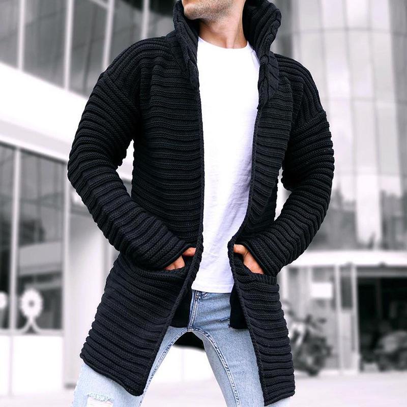 Levoire | Gilet En Tricot Décontracté Pour Hommes Noir